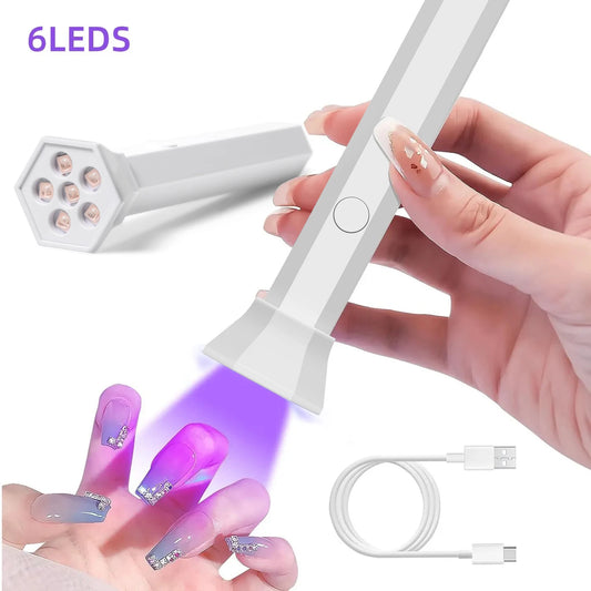 YIKOOLIN Handheld UV Light for Gel Nails